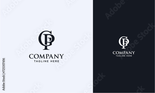 GP initial logo concept monogram,logo template designed to make your logo process easy and approachable. All colors and text can be modified
 photo