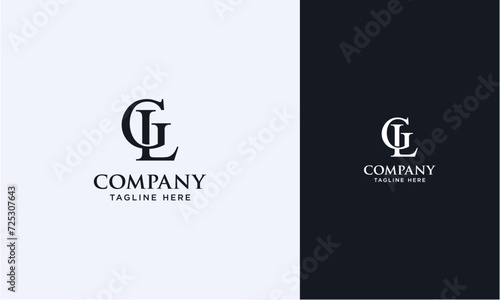 GL or LG initial logo concept monogram,logo template designed to make your logo process easy and approachable. All colors and text can be modified