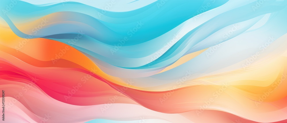 Express your creativity with this abstract paint waves background illustration, a dynamic and artistic choice, Ai Generated. Express your creativity with this abstract paint waves background illustration, a dynamic and artistic choice, Ai Generated.