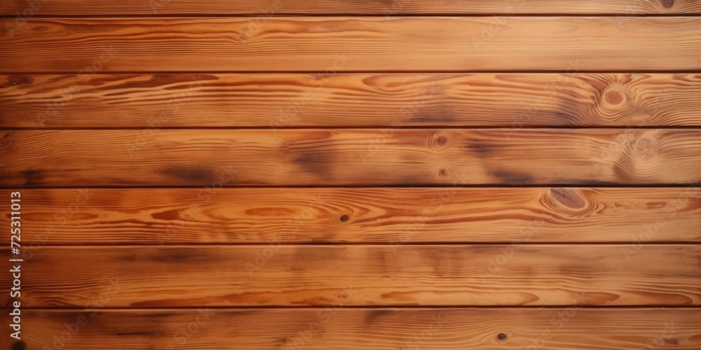 Fototapeta premium Natural pattern texture on colored wood table floor. Empty wooden board background for design.