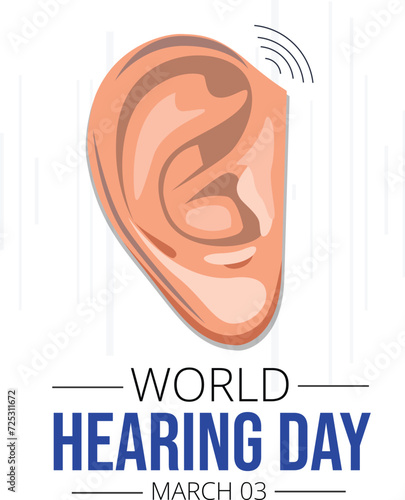 World Hearing Day is a campaign held each year on March 3rd to raise awareness on how to prevent deafness and hearing loss and promote ear and hearing care across the world.