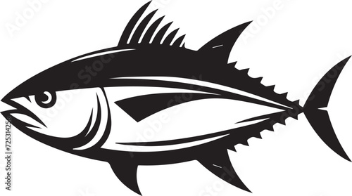 Fish Full Body Vector Silhouette