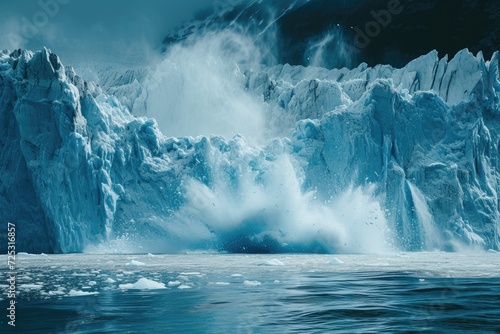 Glacier Collapse photo