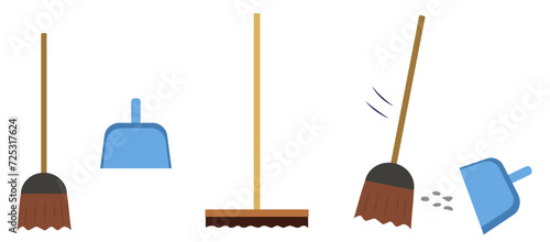 ほうきとちりとり