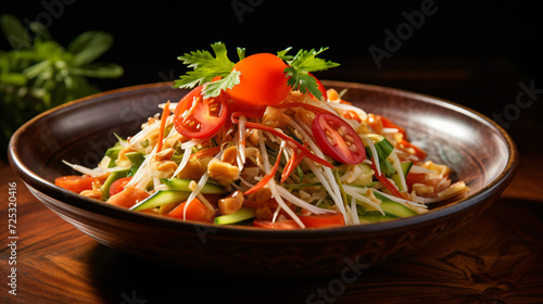 Thai papaya salad