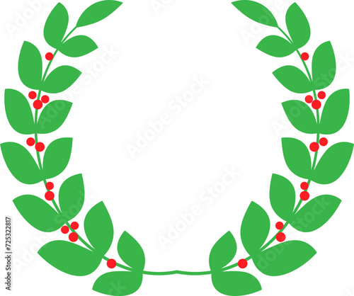 Wreath of leaves Icon