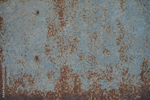 Old steel rusty metal texture background..Rusted galvanized sheet, vintage background. © Somkiat