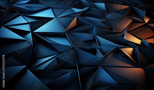 Abstract background with triangles for graphics use. Created with Ai
