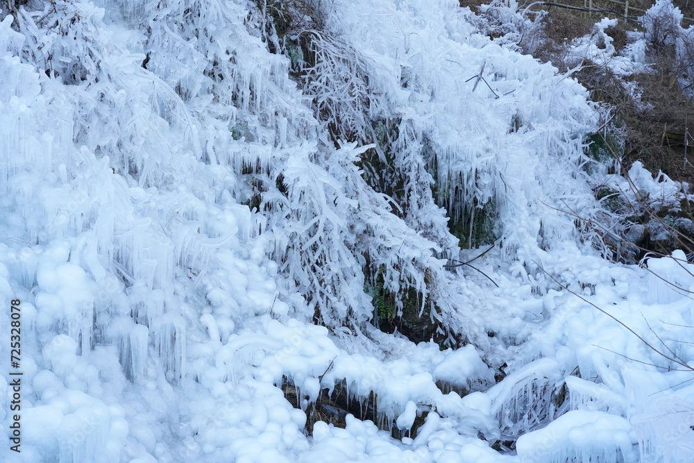 あしがくぼの氷柱 あしがくぼの氷柱