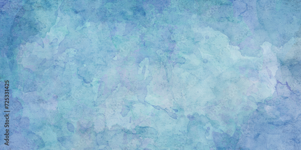 にじみが綺麗な青色の水彩画風の背景イラスト にじみが綺麗な青色の水彩画風の背景イラスト