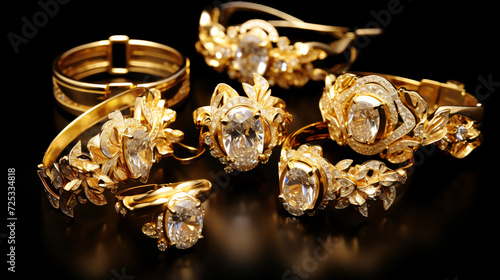 Beautiful Golden jewellery