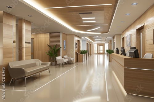 Hospital interior design and decor ideas © Mamstock
