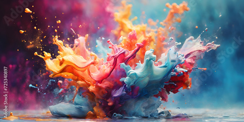 color collision explosion splash scatter 5 © epixell