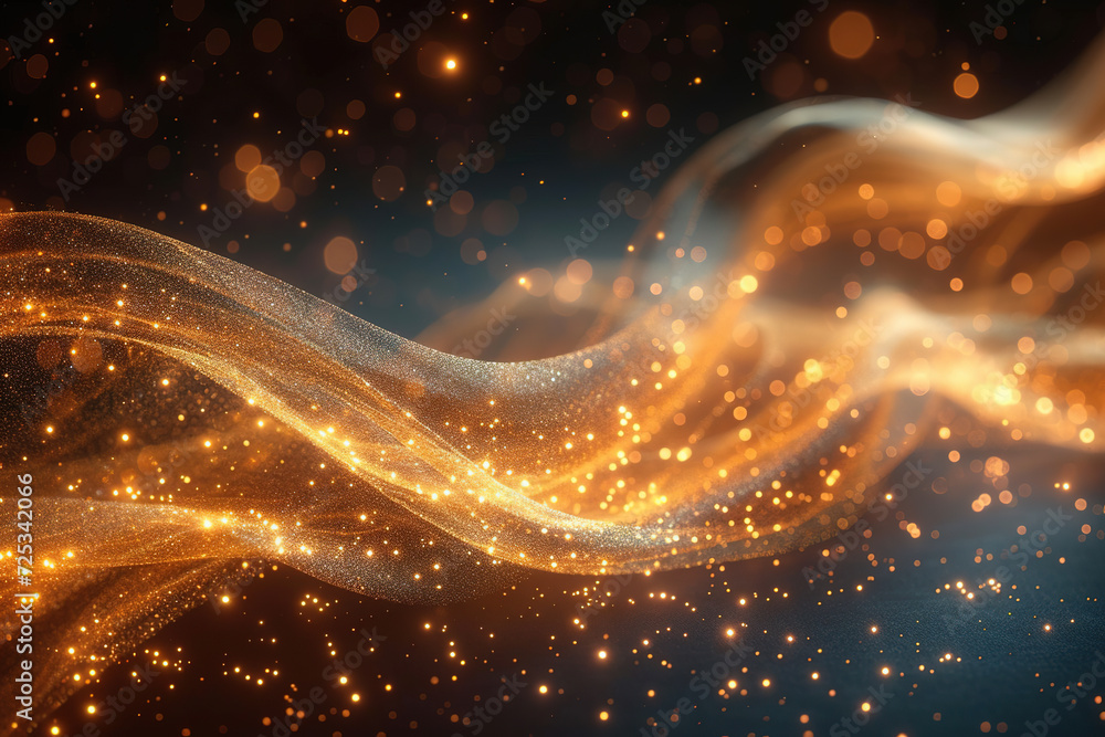 Fototapeta premium Abstract golden and black neutral background