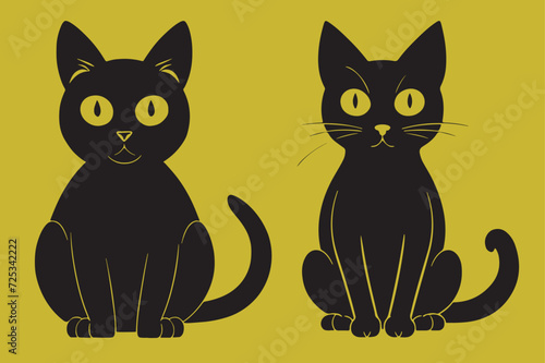 A pet black cat is very dear to me, I spend my free time with him.