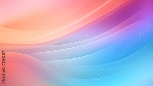 Color gradient background. Holographic pastel abstract texture blurred grain gradient banner background. generative ai