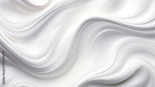 Skincare cream texture. Generative AI