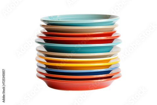 Set of beautiful ceramic dinnerware
