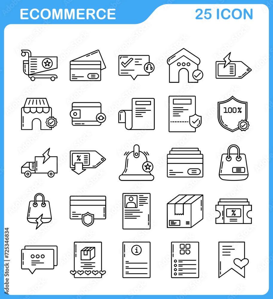 the icon set contains symbols of online shop, online payment and online purchase. icon set of ecommerce and digital shop the icon set contains symbols of online shop, online payment and online purchase. icon set of ecommerce and digital shop