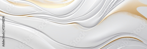 white background with soft texture decorated with Shiny golden lines. white gold luxury background 