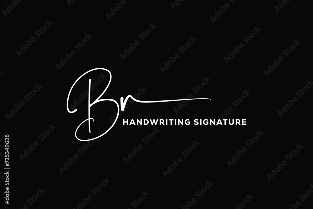 BR initials Handwriting signature logo. BR Hand drawn Calligraphy lettering Vector. BR letter real estate, beauty, photography letter logo design. BR initials Handwriting signature logo. BR Hand drawn Calligraphy lettering Vector. BR letter real estate, beauty, photography letter logo design.