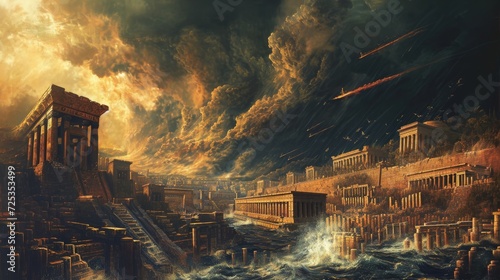 Drowning Worlds and Divine Salvation: Exploring the Flood Narratives in the Bible and Sumerian Mythology