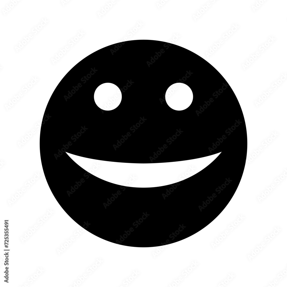 Fototapeta premium Happy icon