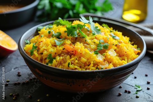 Khichdi or khichri is a dish in South Asian cuisine made of rice and lentils with numerous variations