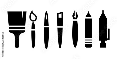 Painting tools graphic