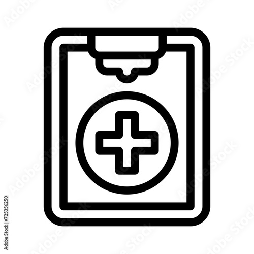 clipboard line icon