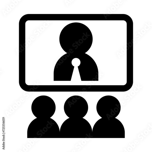 Video conference icon