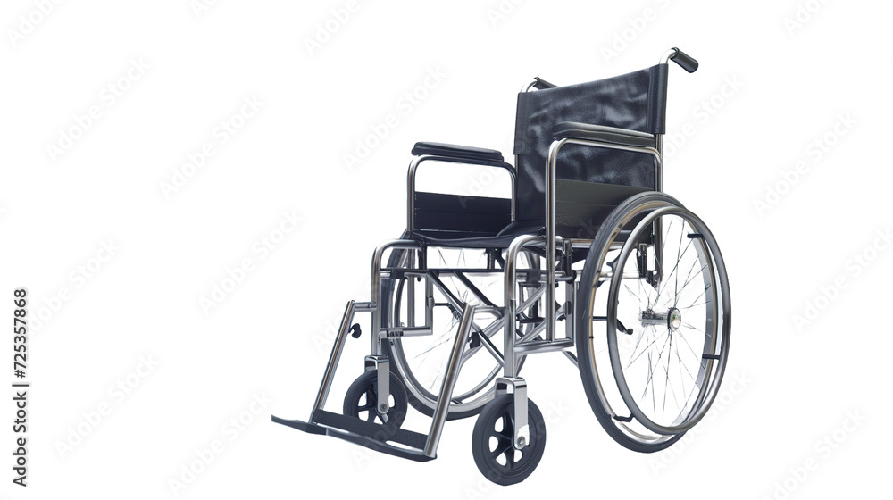 wheelchair on transparent background