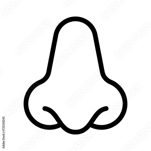 nose line icon