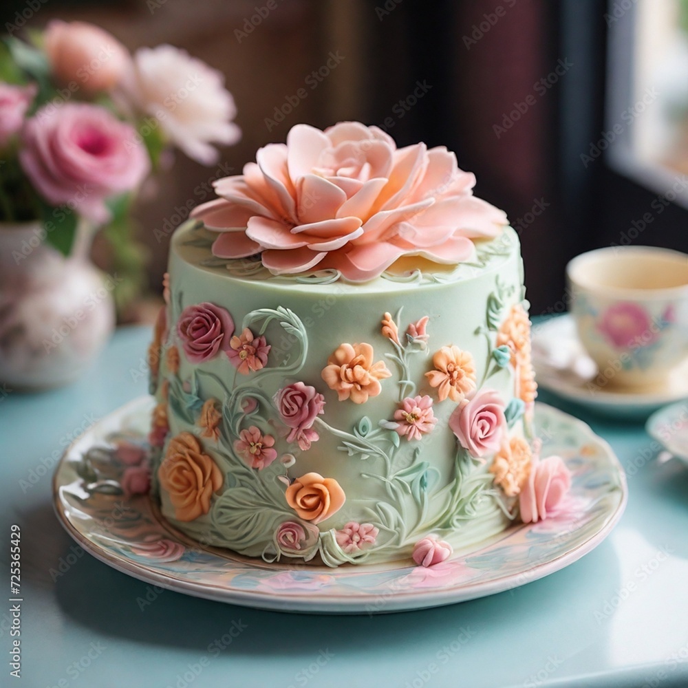 wedding cake with pink roses wedding cake with pink roses