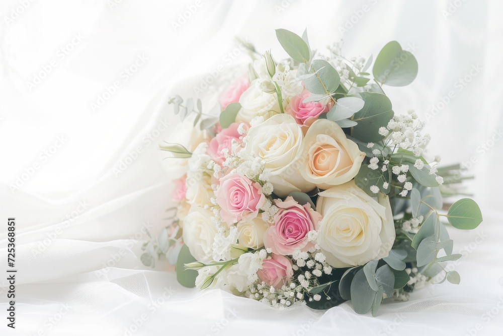 結婚式のブーケのイメージ(花束・ウェディング・結婚) 結婚式のブーケのイメージ(花束・ウェディング・結婚)