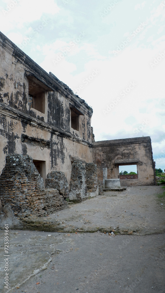 Yogyakarta, Indonesia, 24 January 2024, Taman Sari, one of the palace heritage buildings which has now been converted into a tourist attraction
