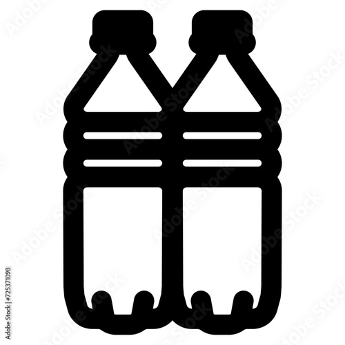 plastic, water bottle, beverage