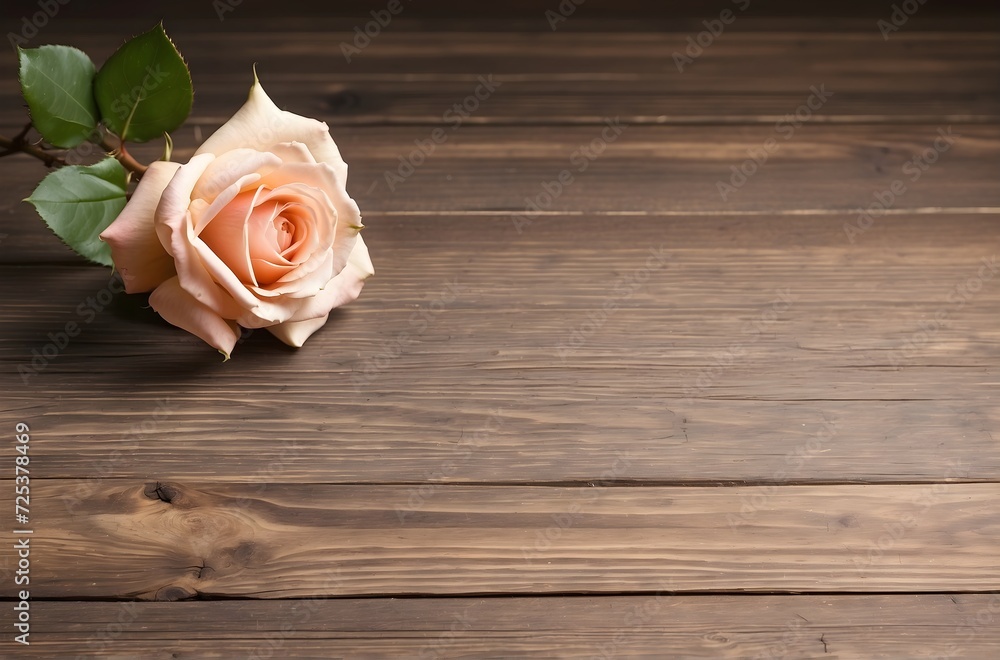 rose on wooden background, wooden background, wooden abstract background with rose rose on wooden background, wooden background, wooden abstract background with rose