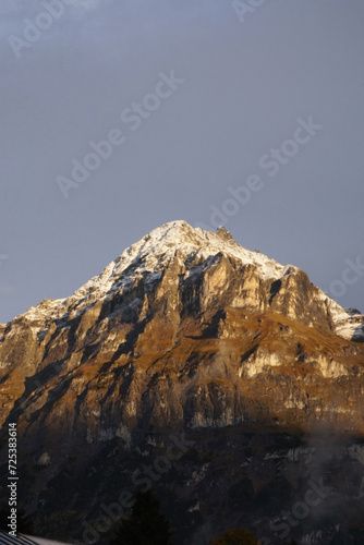 snow covered mountain (vertical)