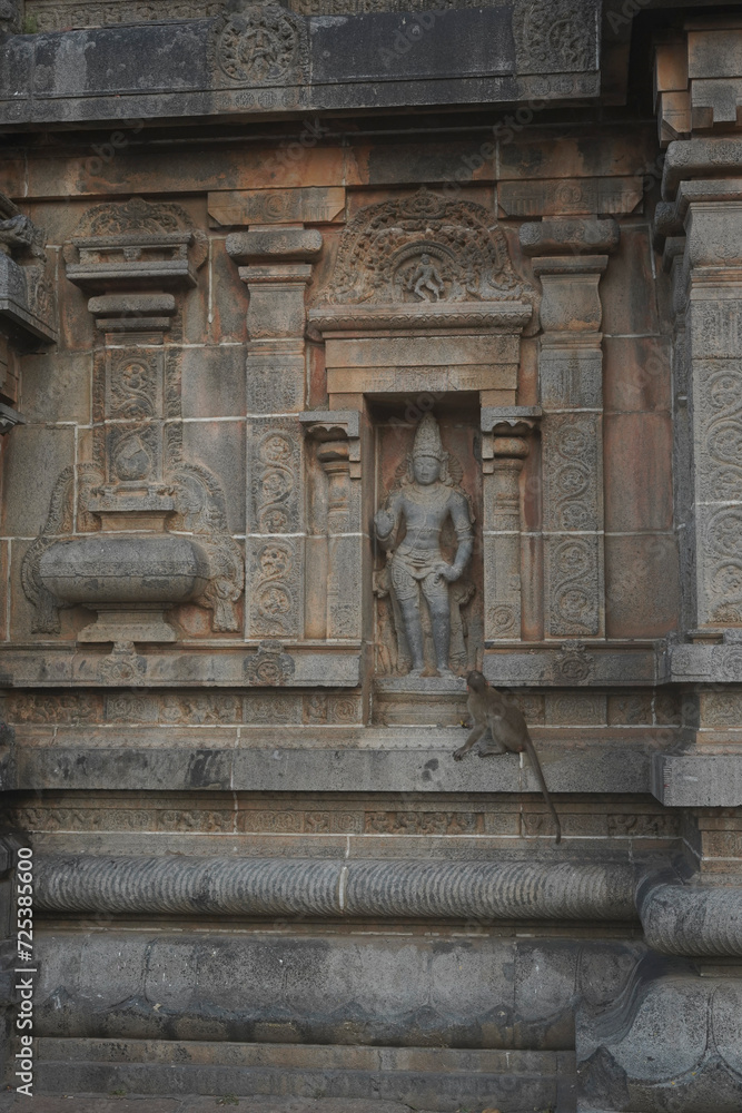 detail of a Hindu temple