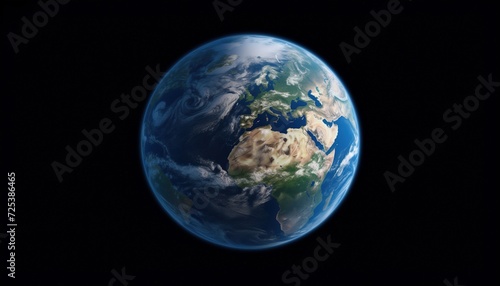 Planet of the Earth from Space