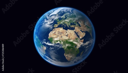 Planet of the Earth from Space