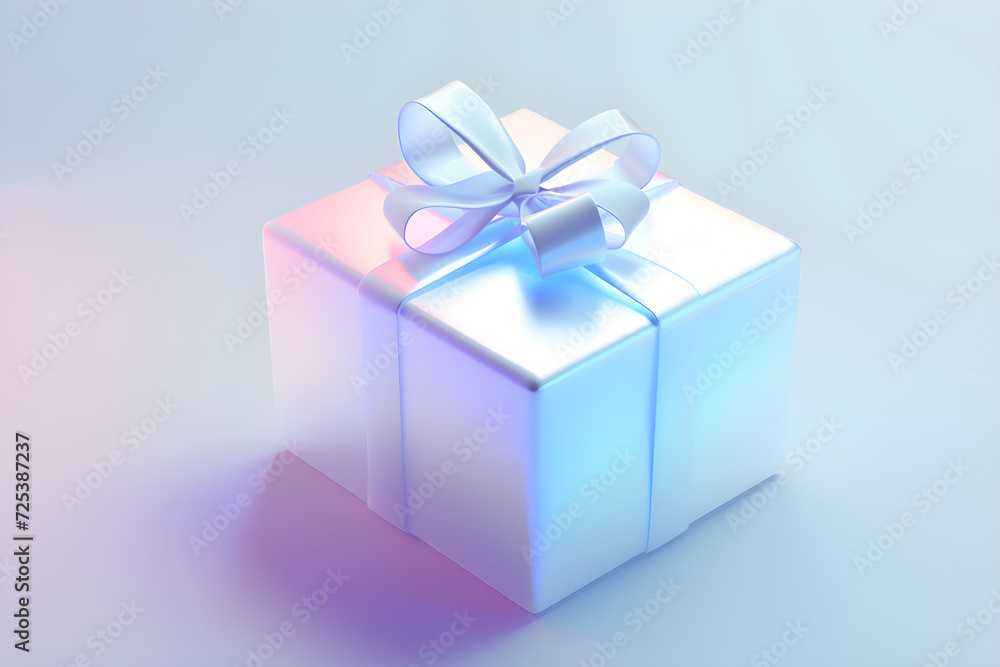 gift box with ribbon gift box with ribbon