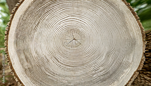 Cut Tree Stump Texture