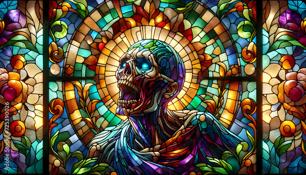 Stained glass Mummy