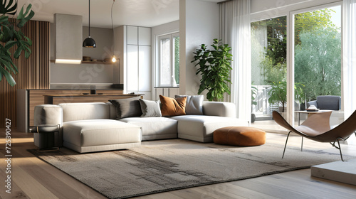 Modern living room © Rimsha