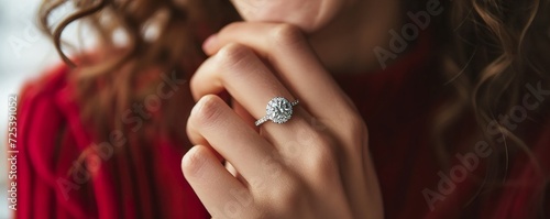 female hands with jewelry