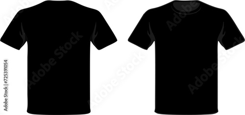 black t shirt for your design