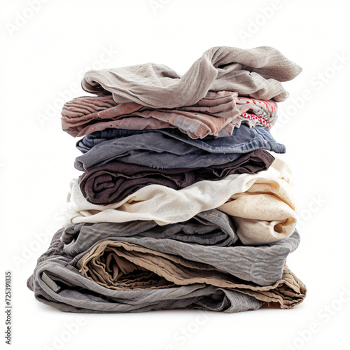 Pile of dirty cloths