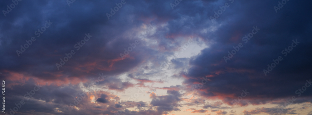 beautiful sunset clouds, nature background beautiful sunset clouds, nature background